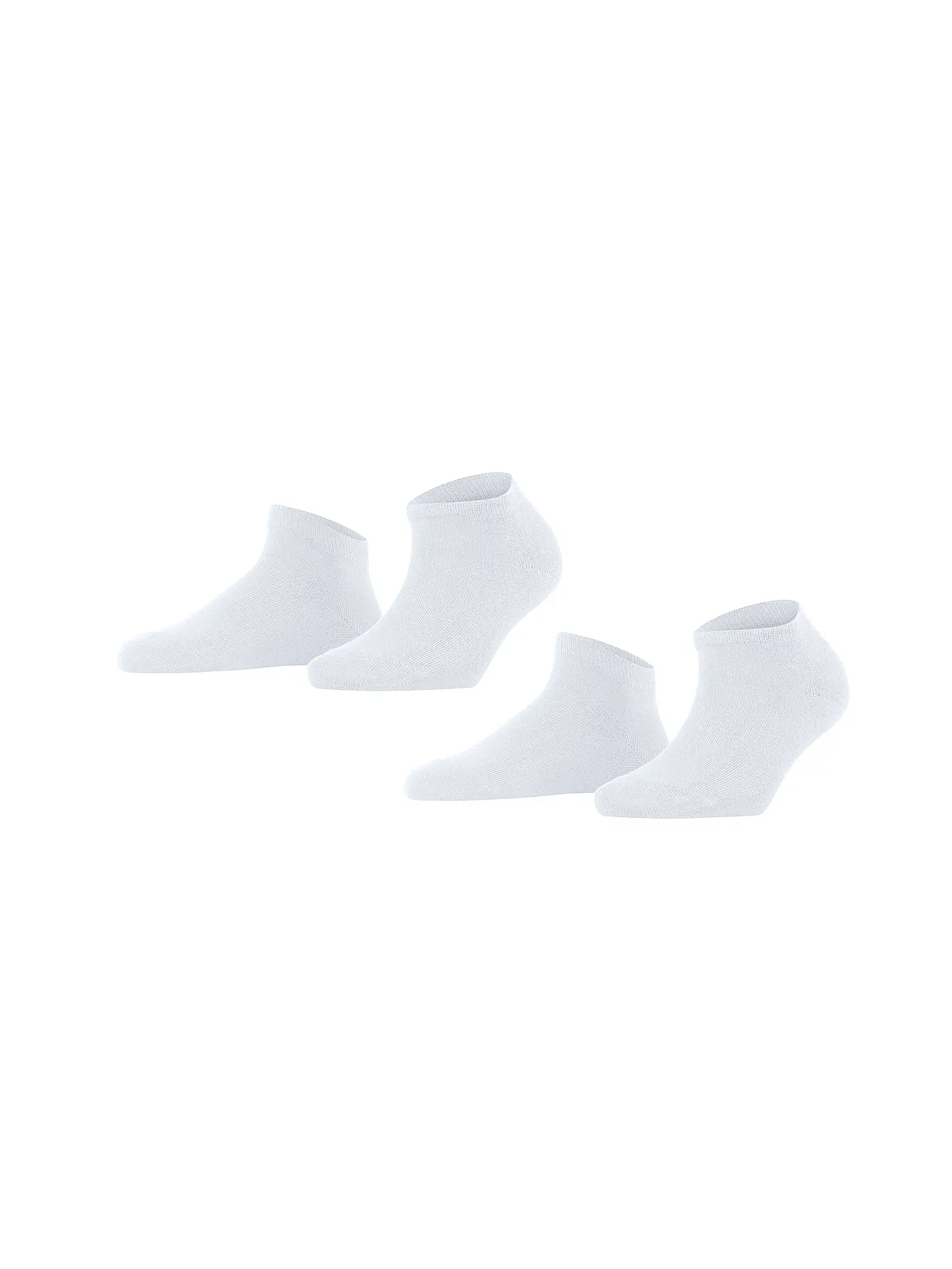FALKE |  Sneakersocken Happy 2er Pkg Weiss | 